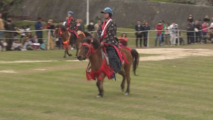 「駆け足が禁止！」沖縄の伝統競馬の“ンマハラシー”　人馬一体で美しさを競う　|TBS NEWS DIG