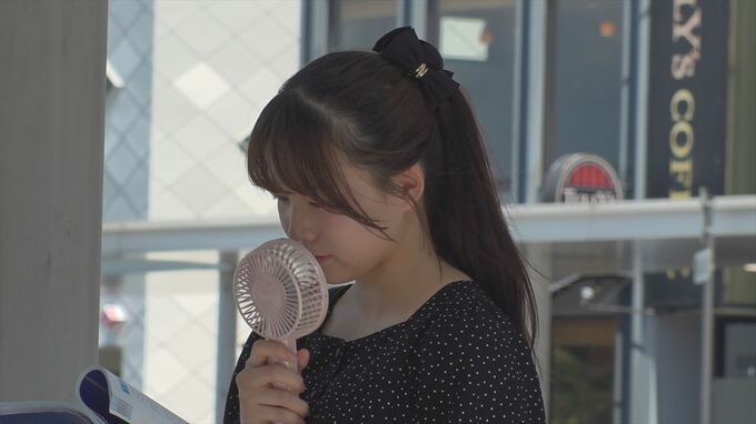 「立ってるだけでも汗かいてくる」　きょうも暑い　午前11時までに大月32.1度、甲府31.5度　熱中症に注意　山梨　|　山梨のニュース | ＵＴＹテレビ山梨