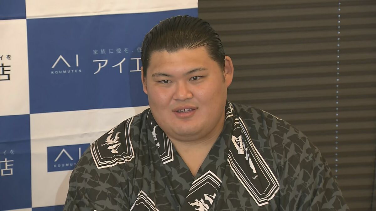 大相撲・大の里 初土俵から2場所で十両昇進 | TBS NEWS DIG