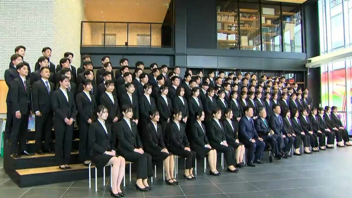 きょうから新年度「これからの会社つくる力に」西原商会グループに102人が入社　鹿児島