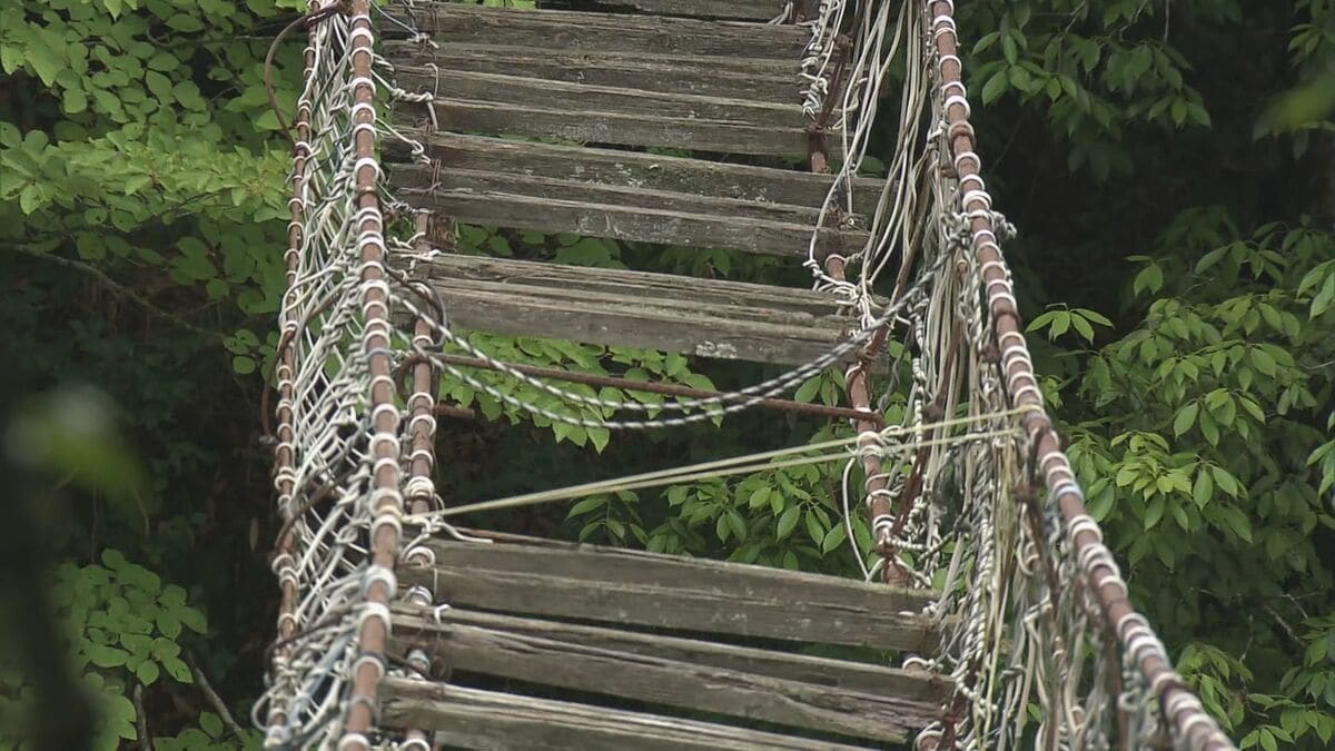いつ崩れてもおかしくない 危険な“勝手橋” 県内に30か所以上 腐敗や老朽化進む…設置者わからないため撤去･修理できず 岐阜