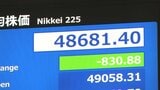 【速報】日経平均株価一時800円超安 AI・半導体関連株が再び重しに|TBS NEWS DIG