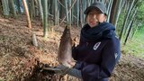 【 木村多江 】タケノコ掘り〝2回も〟収穫にご満悦の笑み 竹林で癒し満喫 フォロワー「今年もアップされましたね」|TBS NEWS DIG