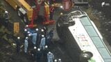 【速報】女性1人死亡を確認「ふじあざみライン」観光バス横転事故 26歳運転手の男を逮捕ー静岡・小山町 | 静岡のニュース | SBSNEWS | 静岡放送