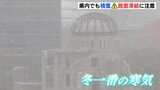 今季一番の寒さ　広島県内で積雪　路面凍結などに注意を|TBS NEWS DIG
