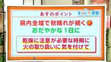 高知の天気 12日は全域で秋晴れに 空気の乾燥に注意 東杜和気象予報士が解説|TBS NEWS DIG