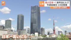 高級住宅に、インターナショナルスクール、病院も…日本一高いビル「麻布台ヒルズ」今週開業へ　約3500人が暮らす街に| TBS CROSS DIG with Bloomberg