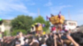 新居浜太鼓祭り最終日に約50回衝突をあおり担ぎ棒3本を折るなどした危険行為 指揮者5人を暴力行為等処罰法違反の疑いで逮捕【愛媛】|TBS NEWS DIG