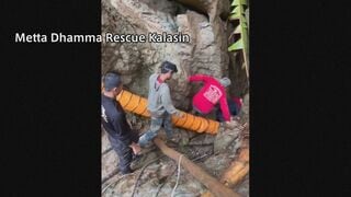 ラオスの洞窟で住民らが1週間以上閉じ込められる　捜索活動続く　救助チームには8年前のタイ洞窟事故で活動したダイバーも| TBS CROSS DIG with Bloomberg