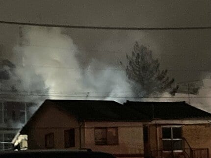 火事続報】富山市西長江の住宅街で火事…約3時間50分後に消し止められる