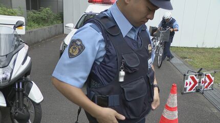 警察官の熱中症を防ぐため｢空調ベスト｣約1000着を導入 屋外での活動が