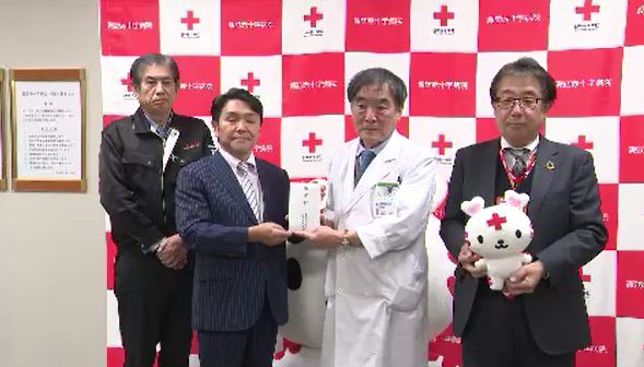 医療機器の整備費用に　ライト光機製作所が諏訪赤十字病院に100万円を寄付「高度化に伴う機器の価格高騰の折り大変感謝」　|　SBC NEWS | 長野のニュース | SBC信越放送