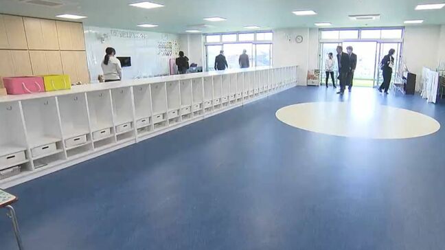 朝日塾幼稚園から4月に移行する「朝日塾こども園」新園舎が完成 大地や空などをイメージした内装も【岡山】|TBS NEWS DIG