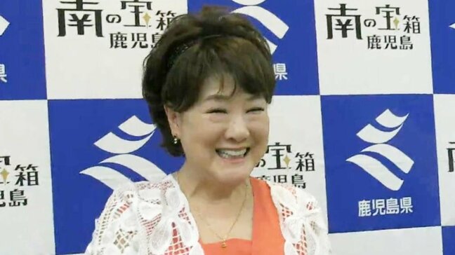 歌手・川中美幸さん「薩摩大使」に 鹿児島ゆかりの桜の歌が縁|TBS NEWS DIG