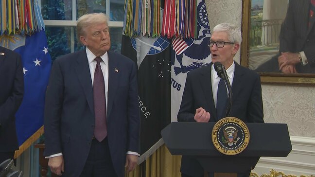 アップルが14兆円超の米国内への追加投資を発表|TBS NEWS DIG