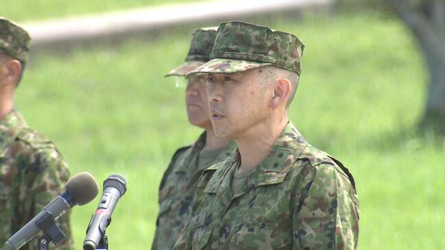沖縄・陸自第15旅団長に泉英夫陸将補が着任 2027年度までに師団に改編へ|TBS NEWS DIG