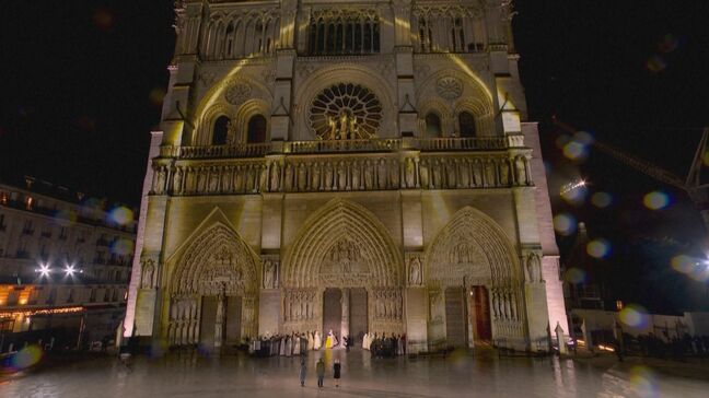 フランス・ノートルダム大聖堂の再開記念式典 トランプ氏やゼレンスキー大統領も出席|TBS NEWS DIG