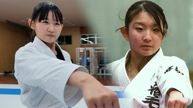 「空手が嫌いに…」スランプに苦しみ、もがき、必死に戦った17歳・15歳の“青春の冬”　形競技の“見えない敵”と向き合った女子高生2人が、涙の先に見た景色|TBS NEWS DIG