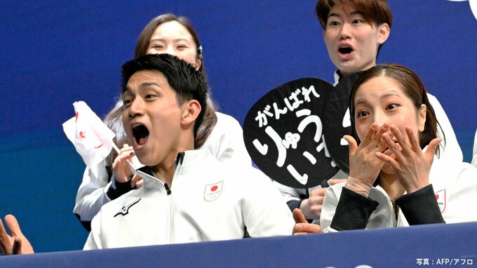 りくりゅう、フリーも圧巻155.55点の自己新で1位　首位アメリカと2点差の暫定2位で坂本花織のフリーへ【ミラノ五輪・フィギュア団体】|TBS NEWS DIG