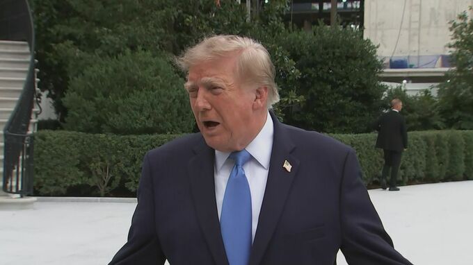 トランプ大統領　上院議員の携帯番号を公開　法案の賛否をめぐる対立で　有権者に議員に電話するよう呼びかける