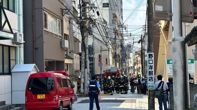 【速報】長崎市油屋町「電柱から煙が出ている」で5階建てビルの一部を焼く火事|TBS NEWS DIG