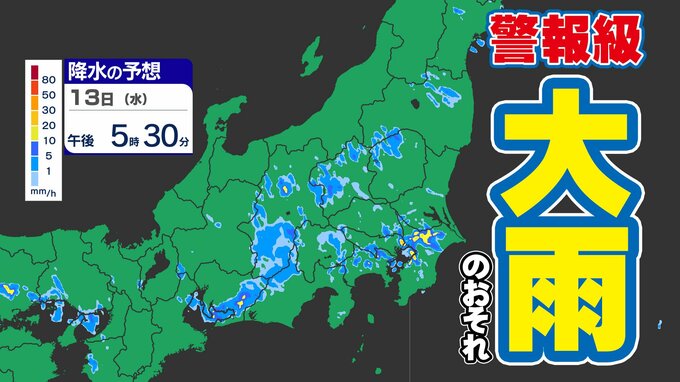 【東京首都圏  警報級大雨おそれ】天気急変  激しい雷雨に注意【雨と発雷確率のシミュレーション／週間予報】東京・神奈川・埼玉・千葉・群馬・栃木・茨城・山梨・長野　|　鹿児島のニュース｜MBC NEWS｜南日本放送