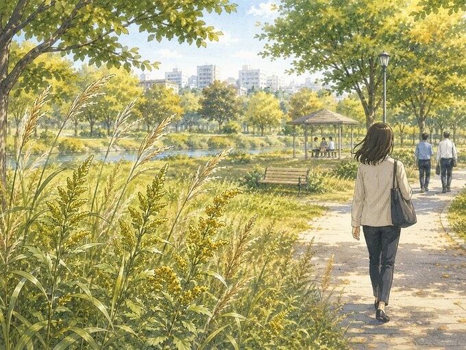 その鼻水、夏風邪じゃないかも？8月末から始まる「秋の花粉症」　その原因は身近な雑草..."予防の決め手"は花粉の飛散距離|TBS NEWS DIG