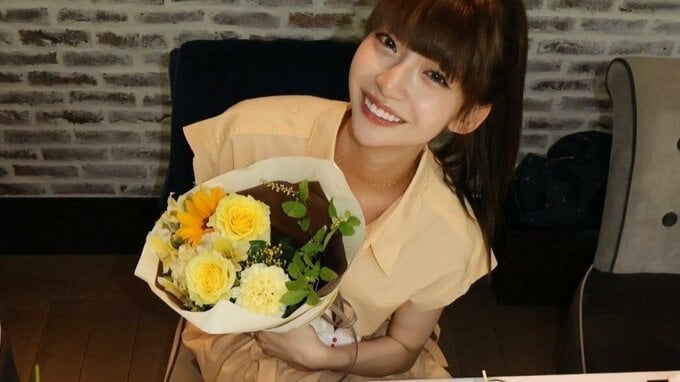 【荻野由佳】 “同期たちがベビーシャワー” 向日葵に囲まれ感涙　4月に第一子妊娠を公表「心から、ありがとう」|TBS NEWS DIG