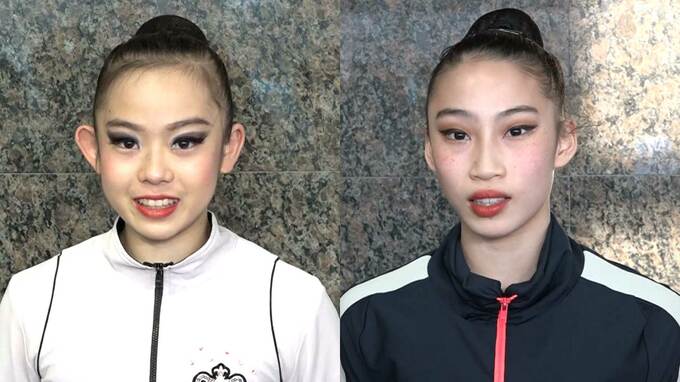 16歳コンビ鶴田芽生と海保結愛が初代表【新体操・杭州アジア大会日本代表選考会】|TBS NEWS DIG