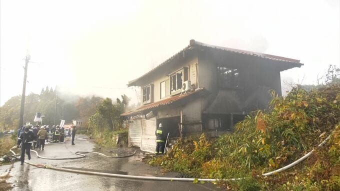 【続報】民家火災　母屋の焼け跡から3人の遺体発見　親子3人と連絡取れず　鳥取県・日南町　|　BSSニュース | BSS山陰放送