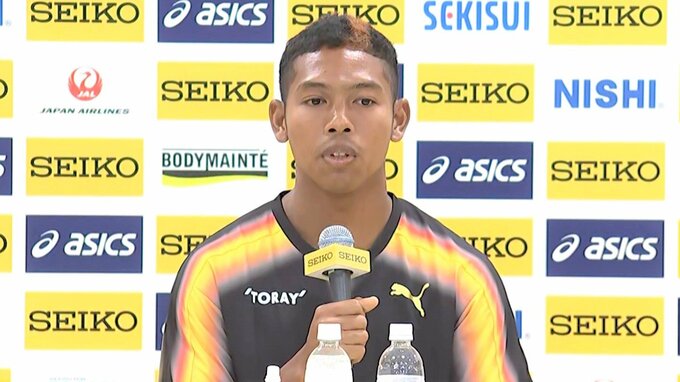 サニブラウン「予選からしっかり標準記録を切る」GGPで100mパリ五輪代表内定目指す|TBS NEWS DIG