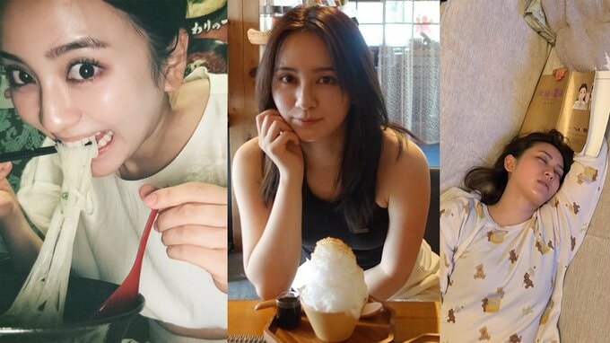【 岡田結実 】　「夏の思い出」一挙公開　かき氷、餃子30個、グルメ三昧＆神社で人生初「凶」に遭遇　寝落ち姿まで披露|TBS NEWS DIG