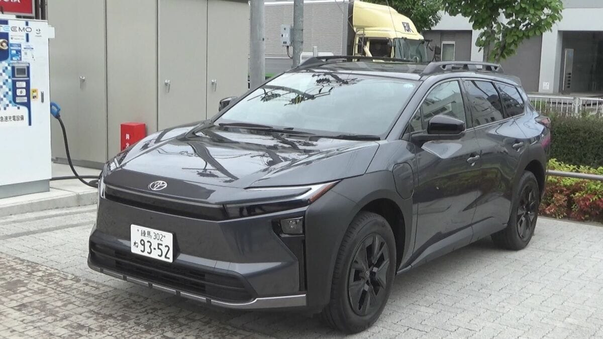 トヨタ自動車 EVの“新モデル”「bZ4X Touring」と“独自の充電サービス”を公開 EVのさらなる普及めざす