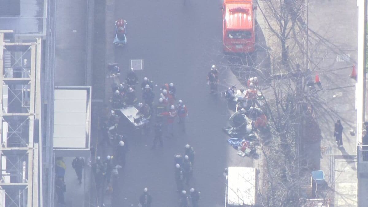 【速報】｢掃除中 何らかの薬品が爆発した｣と名古屋大学から通報 けが人がいるとの情報も 名古屋･千種区