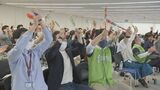 観戦は“勤務扱い” 伊藤忠商事で急遽WBCパブリックビューイング 岡藤正広会長も応援|TBS NEWS DIG