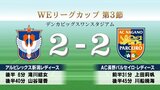 一度は勝ち越すも…アルビレックス新潟レディース AC長野パルセイロ・レディースとドロー WEリーグカップ|TBS NEWS DIG