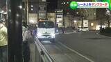 「ダンプカーが鉄道にトランスフォーム」ダンプが列車の車輪つけチンチン電車のレールを走る “真夜中の大実験”【岡山】|TBS NEWS DIG