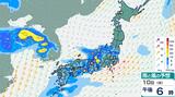 6日は関東で警報級大雨か 来週は梅雨前線が南下…西日本まで梅雨空戻る【雨雲の動き予測6日(土)~10日(水)雨シミュレーション】|TBS NEWS DIG