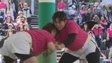 母の日に「勝利」をプレゼント!「女だけの相撲大会」北海道福島町|TBS NEWS DIG