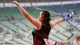 3連覇ならず涙 やり投・北口榛花は、3投目以降すべてファウル 優勝は61m14で斉藤真理菜が5年ぶり2度目【陸上・日本選手権】|TBS NEWS DIG