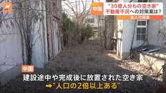 習近平政権の試練 長期化する中国の“不動産不況” 北京郊外の住宅地には放置された「空き家」がズラリ| TBS CROSS DIG with Bloomberg
