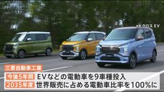 三菱自動車工業　電気自動車など電動化に1.4兆円以上投資へ| TBS CROSS DIG with Bloomberg