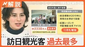 訪日観光客&nbsp;過去最多も…“過去最低”英語力が課題、インバウンドで日本は豊かに？専門家は…【Nスタ解説】|TBS NEWS DIG
