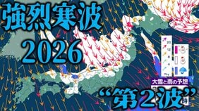 【“第2波”強烈寒波情報】東日本にまで強烈寒気が南下　29日～30日に「警報級の大雪」の恐れも…　北日本～西日本の日本海側を中心に降雪強まる見込み　大雪に注意・警戒を【大雪の予想シミュレーション】|TBS NEWS DIG
