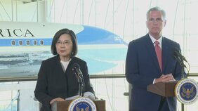 台湾の蔡英文総統と米マッカーシー下院議長が会談 経済と安全保障での連携強化を確認|TBS NEWS DIG