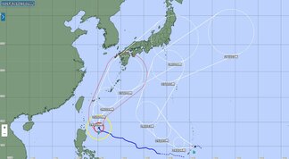【台風7号】台風7号(メーカラー)「非常に強い」勢力でフィリピンの東を北上 26日には沖縄本島近海へ気象庁が2026年6月23日【雨と風のシミュレーション】 | 富山のニュース|天気・防災|チューリップテレビ