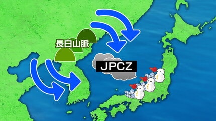 大雪情報】「JPCZ」で29日から近畿・北陸 警報級大雪 東京でも雪か