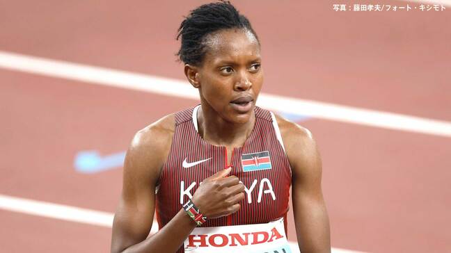 女子1500m キピエゴン 圧倒的強さで3連覇達成!一度のトップを譲らず絶対女王の走り【世界陸上】|TBS NEWS DIG