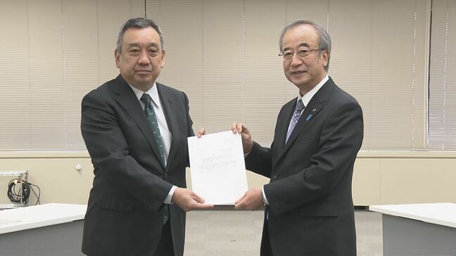 花角新潟県知事が原子力規制庁を訪問 柏崎刈羽原発再稼働に向けて理解求める|TBS NEWS DIG