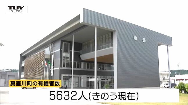 真室川町長選挙告示　現職と新人の2人が立候補　8年ぶりの選挙戦に（山形）|TBS NEWS DIG